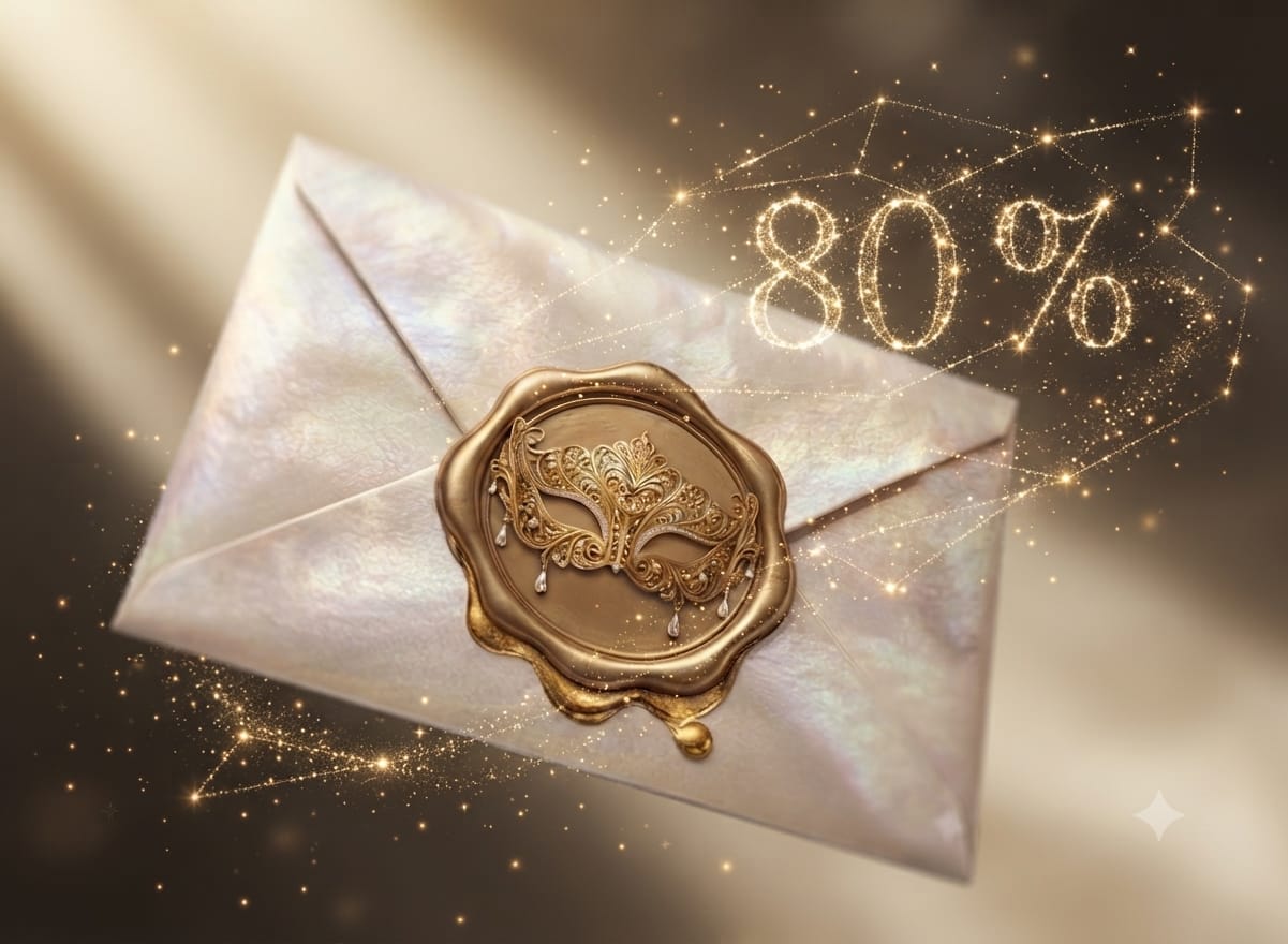 Enveloppe scellée — résonance de plus de 80%